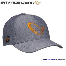 Кепка Savage Gear Classic Jaw Cap One Size Grey Melange